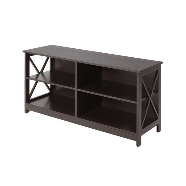 Oxford TV Stand - 4 Compartments, Convenience Concepts, Mfr#: HI2539687